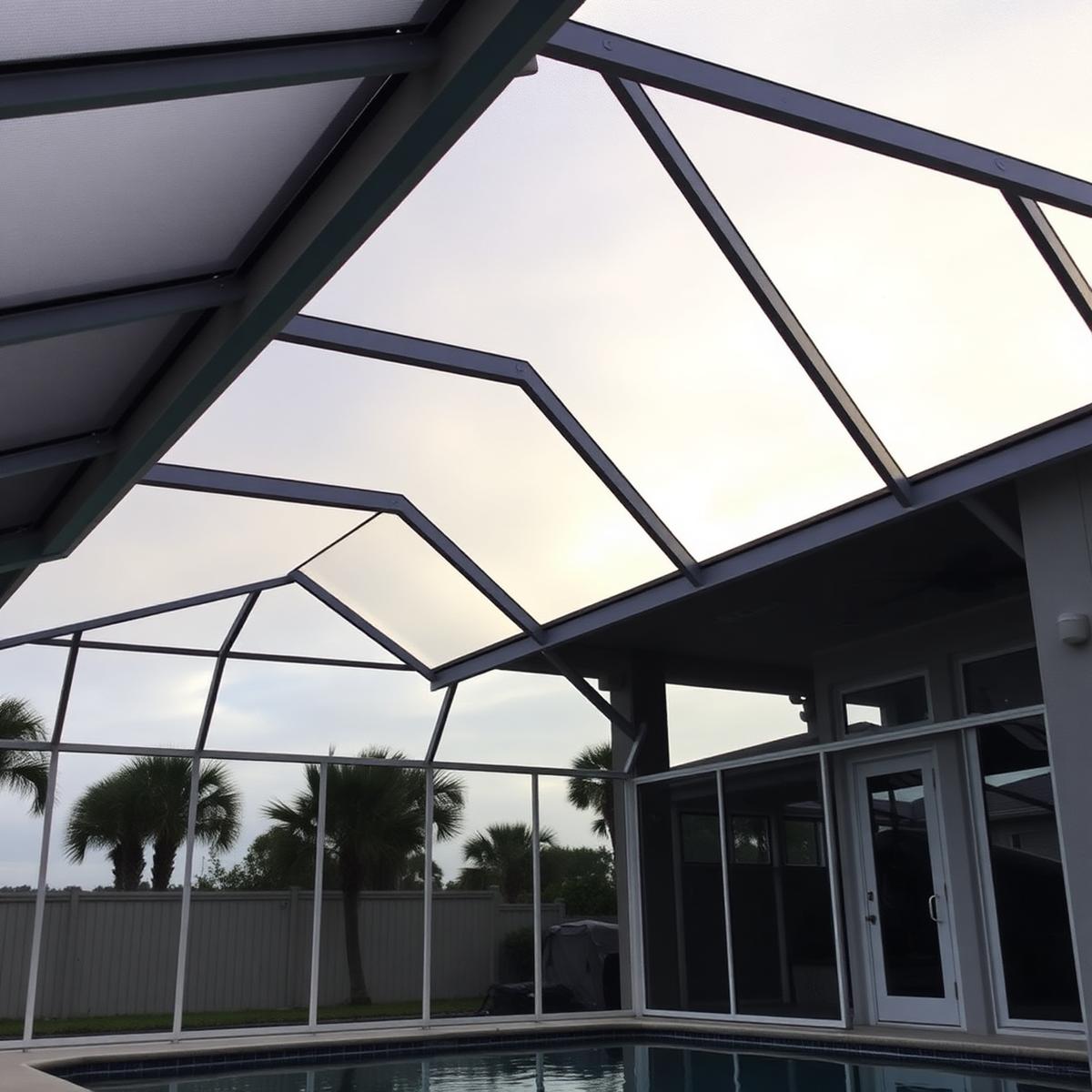 Partial Rescreening & Screen Repair for existing Southwest Florida screen enclosures