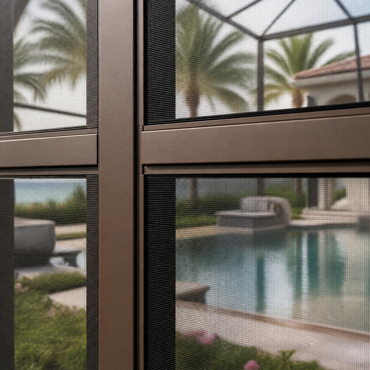 Partial Rescreening & Screen Repair for existing Southwest Florida screen enclosures